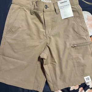 Sonoma Tan Performance Cargo Short
